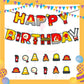 ParteeTime Kid Birthday Party Celebration Decoration Set Firefighter 4 in 1 Hiasan Majlis Sambutan Hari Jadi Kanak-Kanak