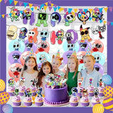 ParteeTime Kids Birthday Party Celebration Decoration Set Dandy's World 4 in 1 Sambutan Hiasan Hari Jadi Kanak-Kanak