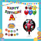 ParteeTime Kids Birthday Party Celebration Decoration Set Superhero 4 in 1 Hiasan Majlis Sambutan Hari Jadi Kanak-Kanak