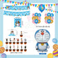 ParteeTime Kids Birthday Party Celebration Decoration Set Doraemon 4 in 1 Hiasan Majlis Sambutan Hari Jadi Kanak-Kanak