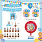 ParteeTime Kids Birthday Party Celebration Decoration Set Doraemon 4 in 1 Hiasan Majlis Sambutan Hari Jadi Kanak-Kanak
