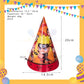 ParteeTime Kids Naruto Theme Decorations Birthday Party Supplies Banners Backdrop Set Hiasan Hari Jadi Kanak-Kanak