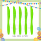 ParteeTime Encanto Birthday Theme Decorations Kids Birthday Balloon Banner Hang Swirl Backdrop Tablecloth Cake Topper