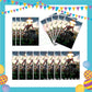 ParteeTime Kids Transformer Birthday Theme Decorations Kids Birthday Balloon Banner Hang Swirl Backdrop Tablecloth
