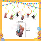 ParteeTime Kids Birthday Party Celebration Decoration Chainsaw Man 4 in 1 Majlis Sambutan Hiasan Hari Jadi Kanak-Kanak