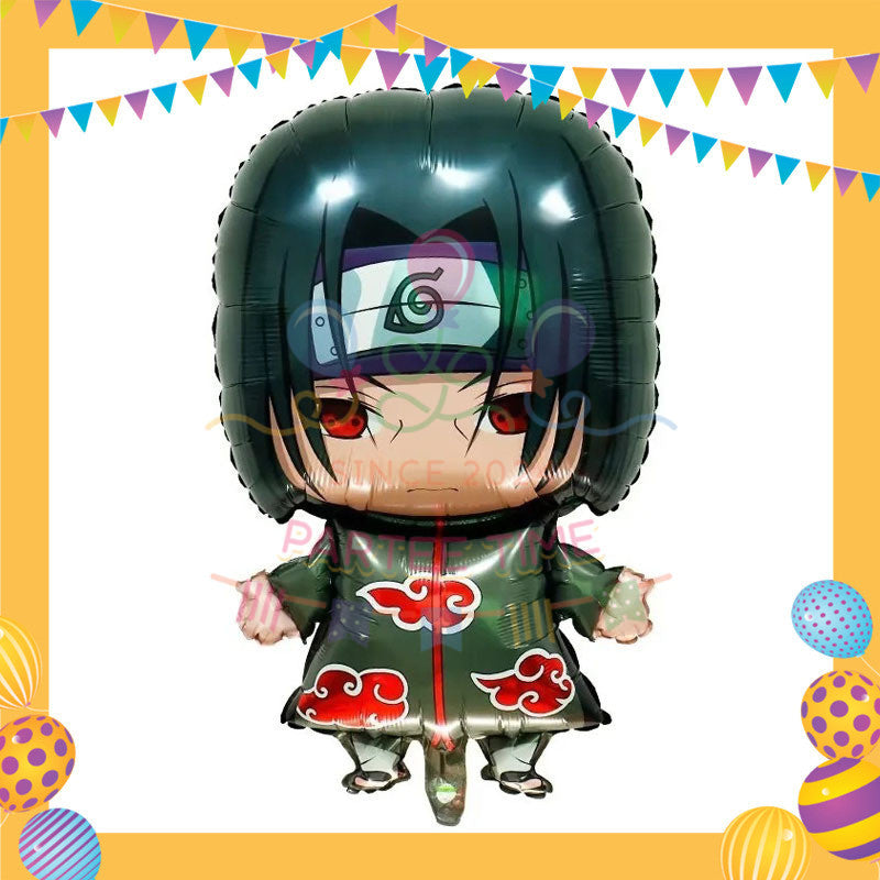 ParteeTime Kids Naruto Theme Decorations Birthday Party Supplies Banners Backdrop Set Hiasan Hari Jadi Kanak-Kanak