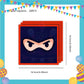 ParteeTime Kids Ninja Birthday Theme Decorations Kids Birthday Balloon Banner Hang Swirl Backdrop Tablecloth
