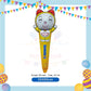 ParteeTime Kids Happy Birthday Children Cartoon Doraemon 3D Foil Aluminium Themed Foil Balloon Birthday Party Decoration