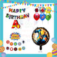 ParteeTime Kids Birthday Party Celebration Decoration Set Superhero 4 in 1 Hiasan Majlis Sambutan Hari Jadi Kanak-Kanak
