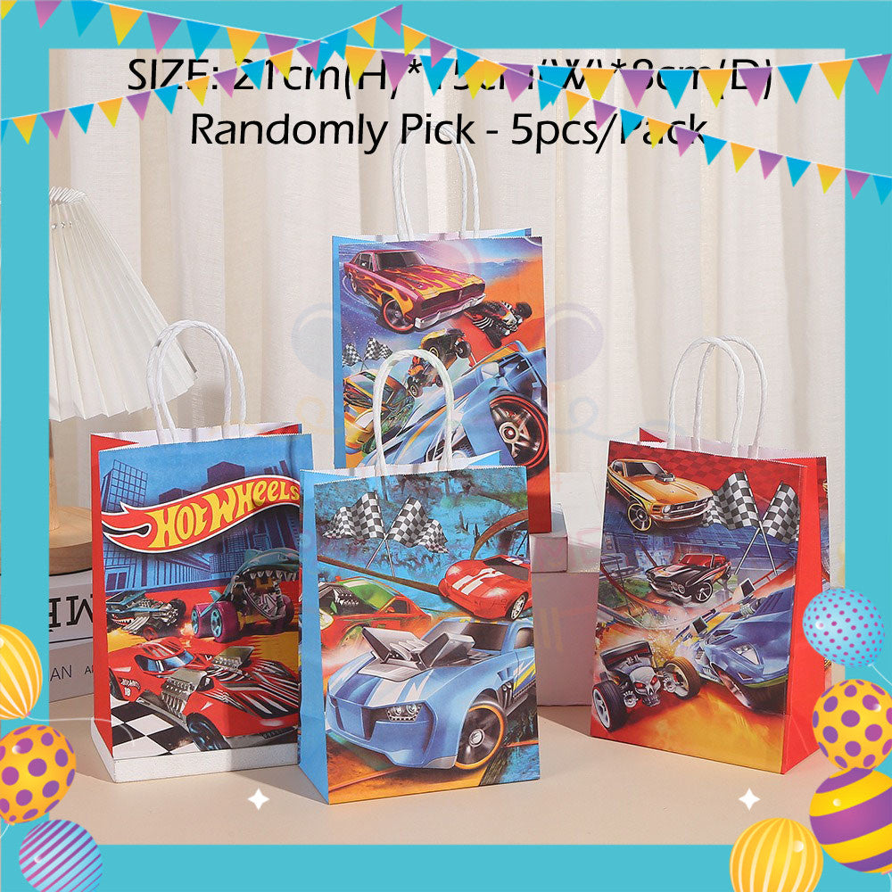 ParteeTime Kids Blaze Birthday Theme Decorations Kids Birthday Balloon Banner Hang Swirl Backdrop Tablecloth Cake Topper