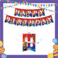 ParteeTime Kids Birthday Party Celebration Decoration Set WWE 4 in 1 Majlis Sambutan Hiasan Hari Jadi Kanak-Kanak
