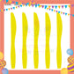 ParteeTime Kids Set 10pcs Disposable Plastic Color Cutlery Spoon Fork Knife Set Party Color