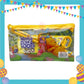 ParteeTime Kids Gifts Cartoon 7 in 1 Stationery Set Sanrio Kuromi My Melody My Little Pony Princess Birthday Door gift