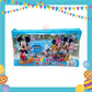 ParteeTime Kids Gifts Cartoon 7 in 1 Stationery Set Sanrio Kuromi My Melody My Little Pony Princess Birthday Door gift