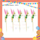 ParteeTime Kids Tinker Bell Theme Decorations Birthday Party Supplies Banners Backdrop Set Budak Hari Jadi Hiasan