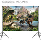 ParteeTime Kids Dinosaur Theme Decorations Birthday Party Supplies Banners Backdrop Set Budak Hari Jadi Hiasan
