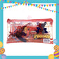 ParteeTime Kids Gifts Cartoon 7 in 1 Stationery Set Sanrio Kuromi My Melody My Little Pony Princess Birthday Door gift