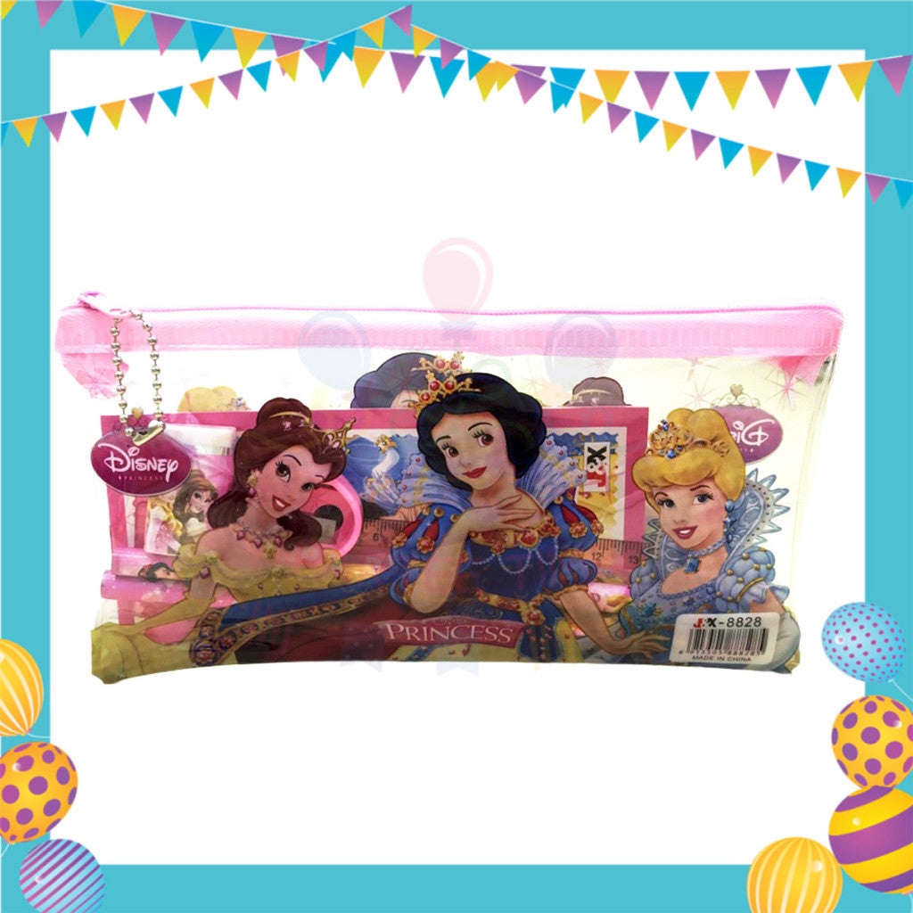 ParteeTime Kids Gifts Cartoon 7 in 1 Stationery Set Sanrio Kuromi My Melody My Little Pony Princess Birthday Door gift