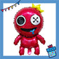 ParteeTime Kids Cute Rainbow Friends Themed Foil Balloon Birthday Party Decoration Belon Tema Parti Hari Jadi Hiasan