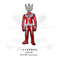 ParteeTime Kids Ultraman Foil Balloon Mini Balloon Giant Balloon Themed Foil Balloon Birthday Party Decoration