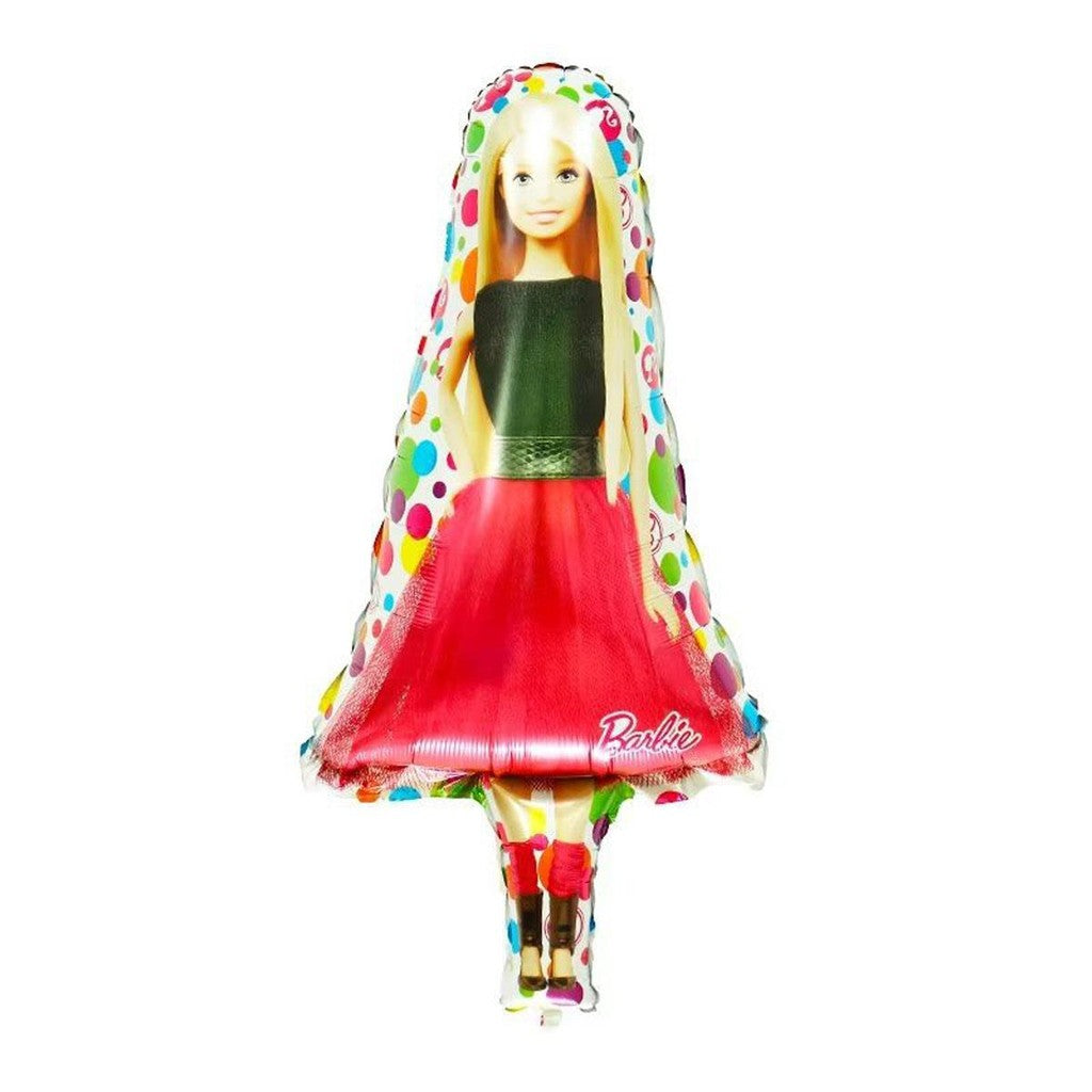 ParteeTime Kids Princess Elsa Olaf Anna Barbie Themed Foil Balloon Birthday Party Decoration