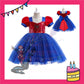 ParteeTime Kids Boy Girl Spiderman Dress Bodysuit Set Jumpsuit Cosplay Costumes Fancy