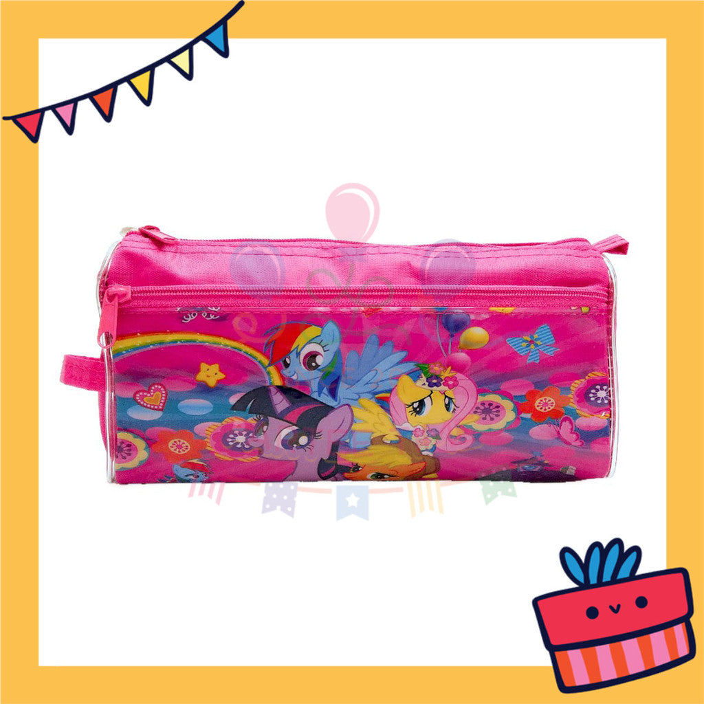 ParteeTime Kids Cute Cartoon Ultraman Spiderman Melody Double Layer Pencil Case Gift Pack Door Gift Goodie Bag Idea