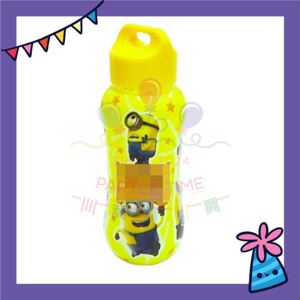ParteeTime Kids Door Gifts Cartoon Cute Mini Outdoor Portable Drinkware Portable Sport Water Bottle BPA FREE 350ml