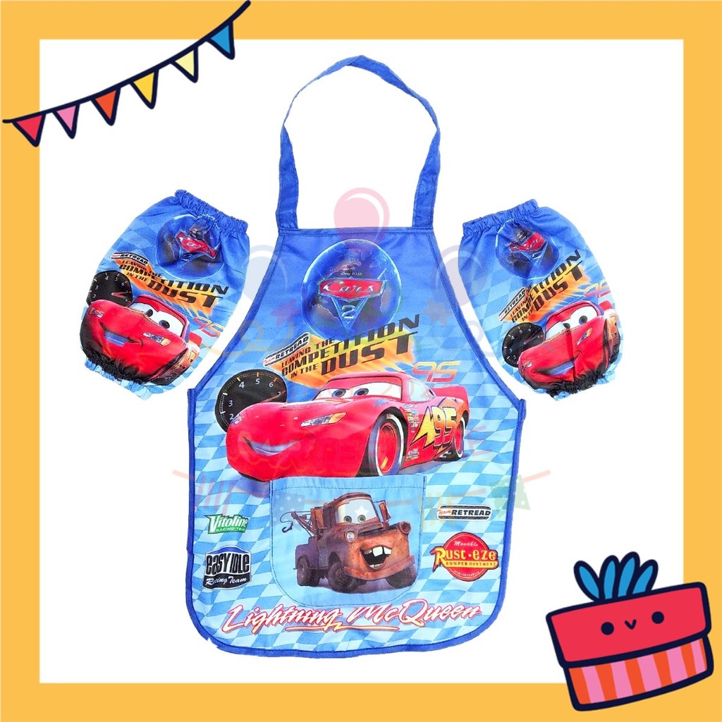 ParteeTime Kids Boy Girl Sanrio Kuromi Melody Cinnamoroll Waterproof Cooking Baking Painting Apron Children’s Apron