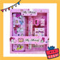 ParteeTime Kids Gifts Cartoon 7 in 1 Stationery Set Sanrio Kuromi My Melody My Little Pony Princess Birthday Gift Pack
