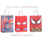 ParteeTime Kids Spiderman Theme Decorations Birthday Party Balloon Banners Hang Swirls Backdrop Tablecloth Cake Topper