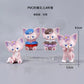 ParteeTime Kids LinaBell Mini Cake Topper Cute Characters Figures Set Cake Decoration Birthday Party Collection Playset