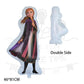 ParteeTime Kids Princess Elsa Olaf Anna Barbie Themed Foil Balloon Birthday Party Decoration