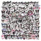 ParteeTime Kids Kuromi Birthday Theme Decorations Birthday Party Supplies Banners Backdrop Set Budak Hari Jadi Hiasan