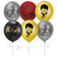 ParteeTime Kid Birthday Party Celebration Decoration Set Harry 4 in 1 Banner Balloon Cake Cupcake Topper Parti Hari Jadi