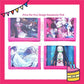 ParteeTime Kids Gifts Cute Cartoon Trifold Wallet Princess Elsa Barbie Dompet Lipat Kartun Comel Kanak-Kanak