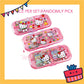 ParteetTime Kids Portable Stainless Steel Gift Set Cutlery Utensil Set Reusable Spoon Chopsticks Fork
