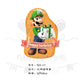 ParteeTime Kids Super Mario Princess Peach Luigi Themed Foil Balloon Birthday Party Decoration