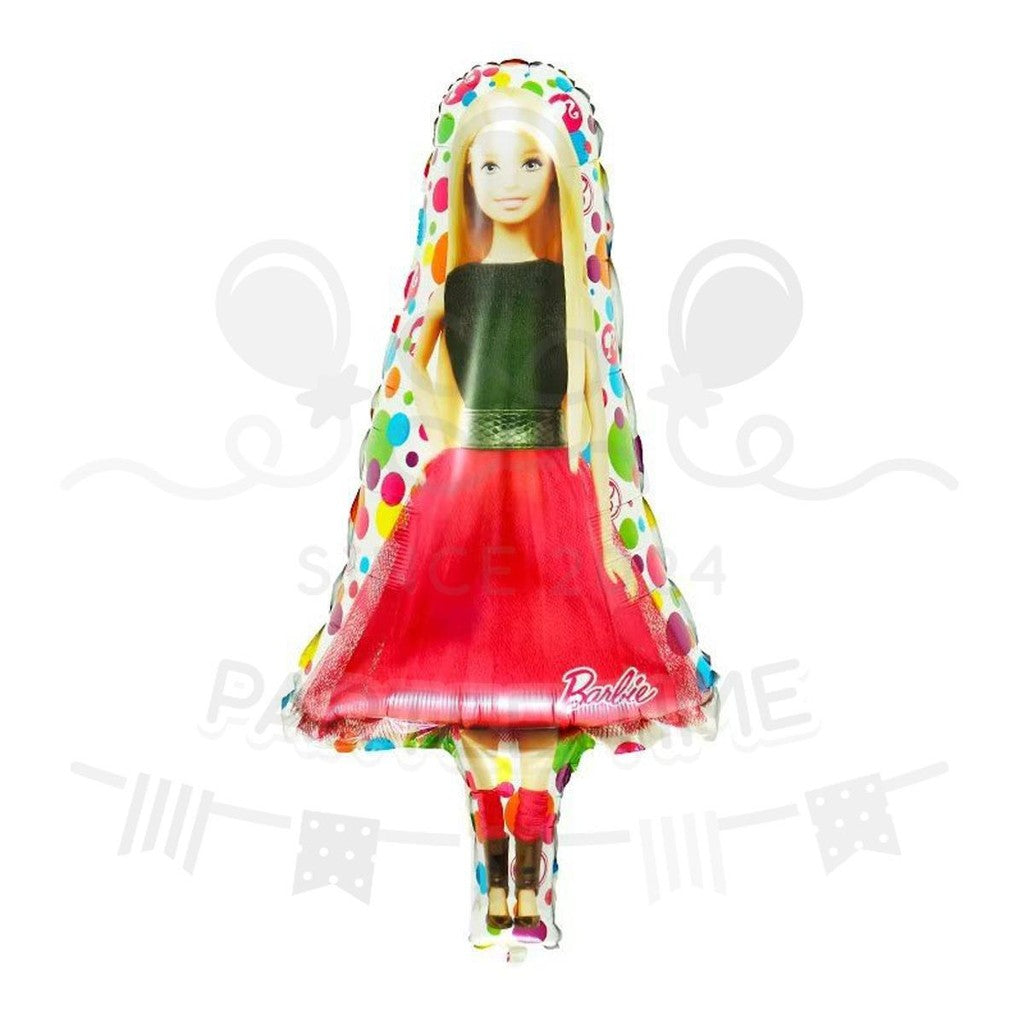 ParteeTime Kids Princess Elsa Olaf Anna Barbie Themed Foil Balloon Birthday Party Decoration