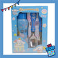 ParteeTime Kids Gifts Box Set Cute Cartoon Stainless Steel Spoon Fork Tableware Set With Water Bottle BPA FREE 350ml