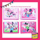 ParteeTime Kids Gifts Cute Cartoon Trifold Wallet Princess Elsa Barbie Dompet Lipat Kartun Comel Kanak-Kanak