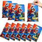 ParteeTime Kids Spiderman Theme Decorations Birthday Party Balloon Banners Hang Swirls Backdrop Tablecloth Cake Topper