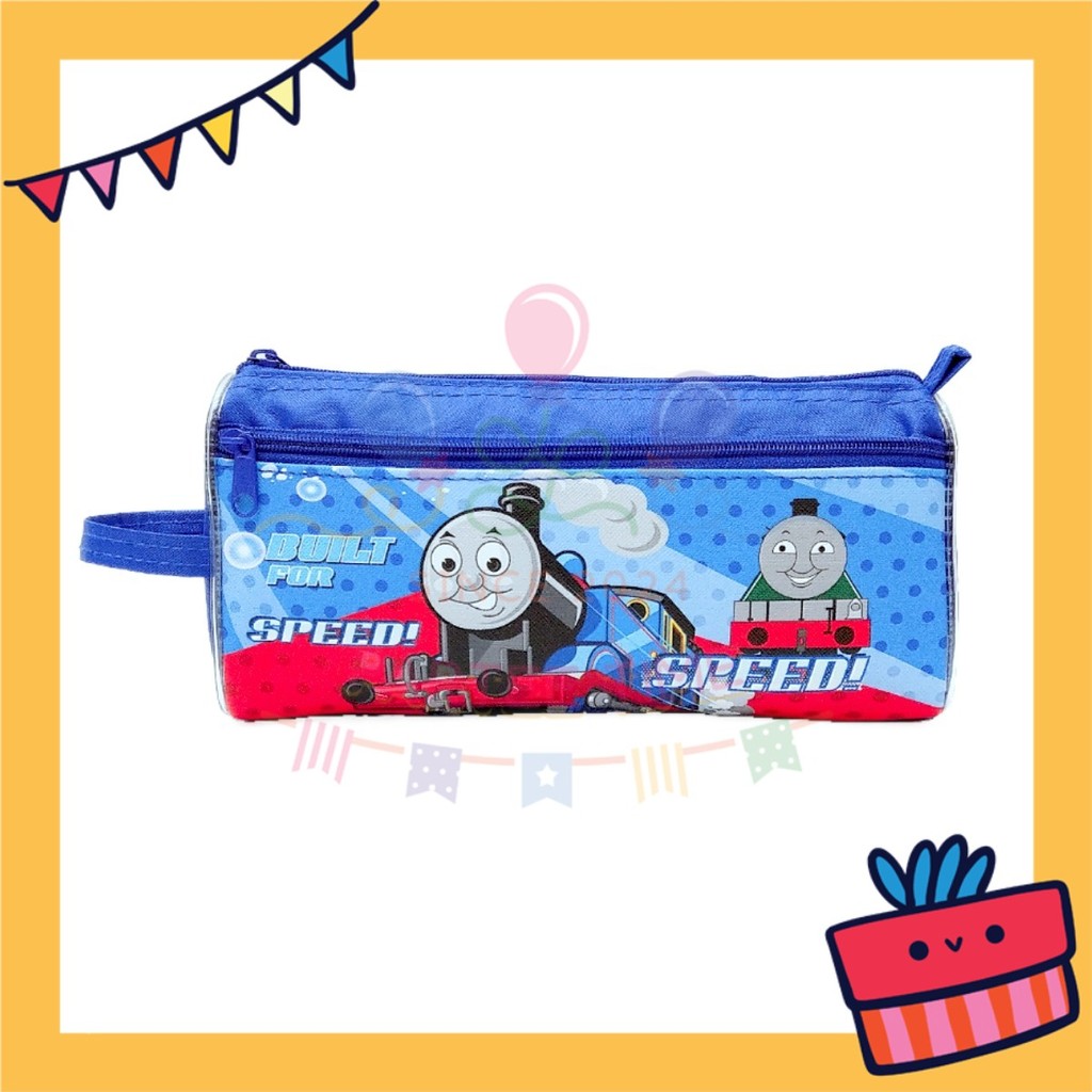 ParteeTime Kids Cute Cartoon Ultraman Spiderman Melody Double Layer Pencil Case Gift Pack Door Gift Goodie Bag Idea