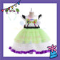 ParteeTime Kids Toy Story Buzz Lightyear Costumes Dress With Headband Girls Cosplay