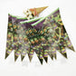 ParteeTime Kids Ninja Turtle Birthday Theme Decorations Kids Birthday Balloon Banner Hang Swirl Backdrop Tablecloth