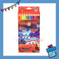 ParteetTime Kids Cute Cartoon 12pcs Color Pencil Non Toxic Coloring Stationery Set Birthday Party Gift Goodies Bag