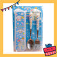 ParteetTime Kids Portable Stainless Steel Gift Set Cutlery Utensil Set Reusable Spoon Fork With Case