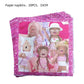 ParteeTime Kids Roblox Girls Theme Decorations Birthday Party Supplies Banners Backdrop Set Budak Hari Jadi Hiasan