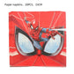 ParteeTime Kids Spiderman Theme Decorations Birthday Party Balloon Banners Hang Swirls Backdrop Tablecloth Cake Topper