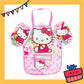 ParteeTime Kids Boy Girl Sanrio Kuromi Melody Cinnamoroll Waterproof Cooking Baking Painting Apron Children’s Apron